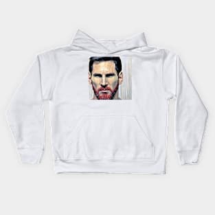 Cartoon-like Messi Kids Hoodie